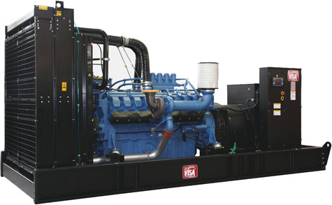 BUNDU LARGE OPEN INDUSTRIAL DIESEL GENERATOR