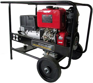 Bundu Diesel Welder Generator bp200dw